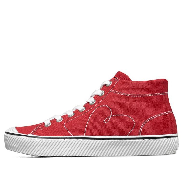 (WMNS) Skechers Bobs B Wild Mid-Top Sneakers Red 113305-RED