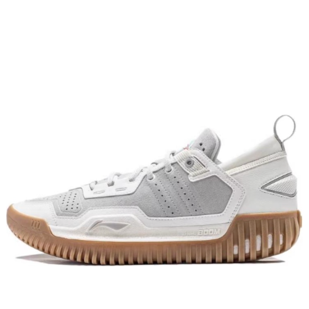 Li-Ning BadFive 3 Low 'White Grey' ABFU005-9