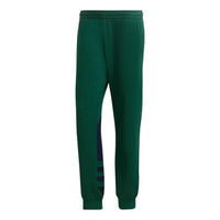 adidas Big Trefoil Sweatpants 'Green Black' HG6455