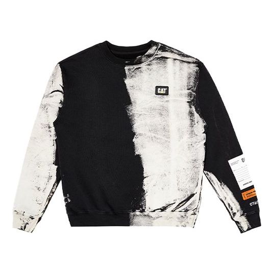 HERON PRESTON x Caterpillar Co-branded Sweater Men Black HMBA014F20JER0091201
