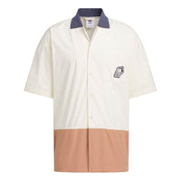 adidas Originals x Yu Nagaba V-Day Shirts 'White Orange' IS0634