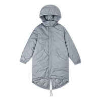 Converse Down Long Trench Coat 'Grey' 10019985A02