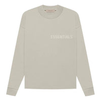 Fear of God Essentials FW22 Ls Tee smoke Logo T-Shirts ' Grey' ESSLTLE2011MJ
