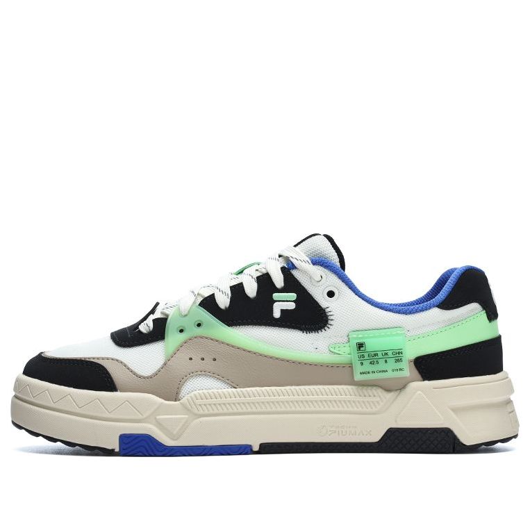 FILA FUSION Classic Skate Shoes 'Black White Blue' T12M322201FSP
