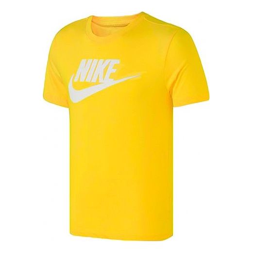 Nike SPORTSWEAR Short Sleeve t Large Gold AR5005-739