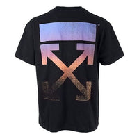 Off-White Degrade Arrow Over Tee 'Black/Multicolor' OMAA038F21JER0021084