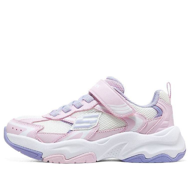 (GS) Skechers Casual Sport Shoes 'White Pink Purple' 319036L-LTPL