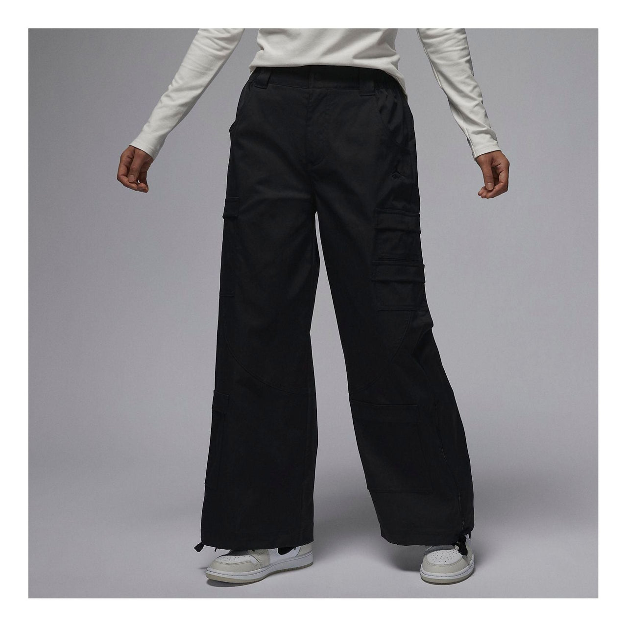 (WMNS) Air Jordan Women Heavy Weight Chicago Pants Asia Sizing 'Black' FD7216-010