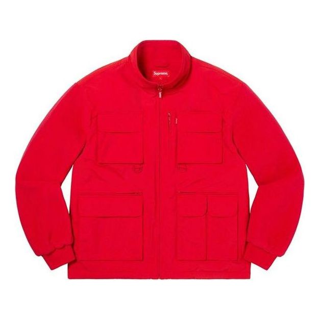 Supreme FW19 Week 10 Upland Fleece Jacket 'Red' SUP-FW19-943