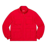 Supreme FW19 Week 10 Upland Fleece Jacket 'Red' SUP-FW19-943