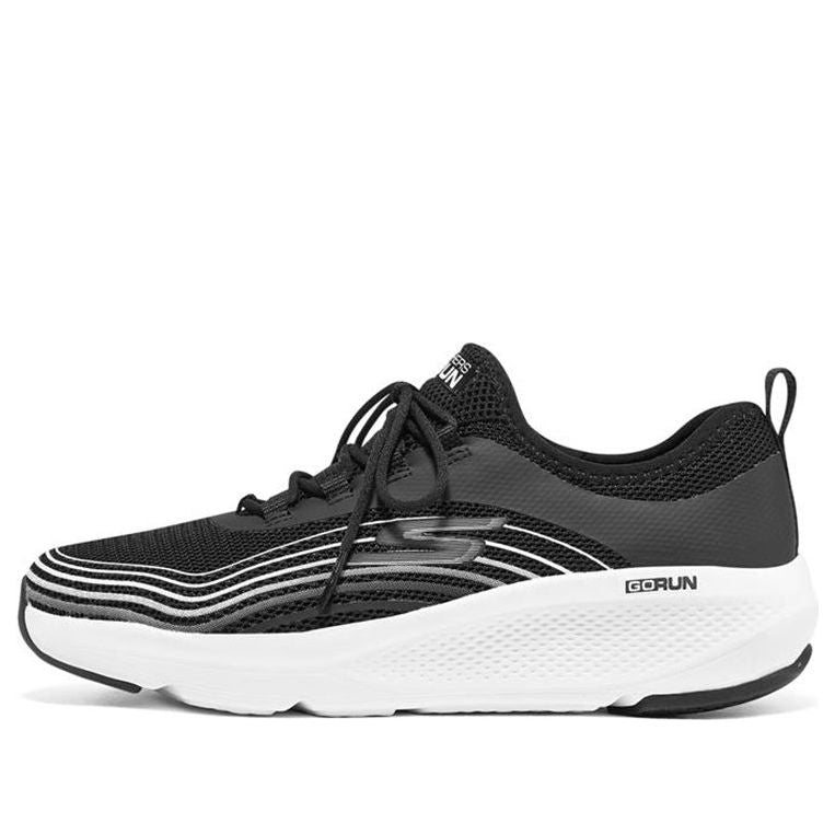 (WMNS) Skechers Go Run Elevate 'Black White' 128329-BKW