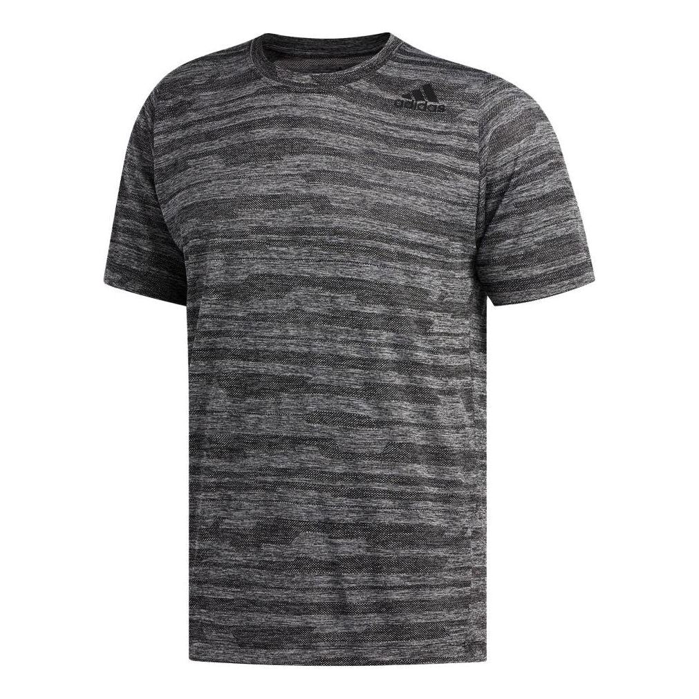 adidas FreeLift Short Sleeve 'Charcoal Grey' DU1362