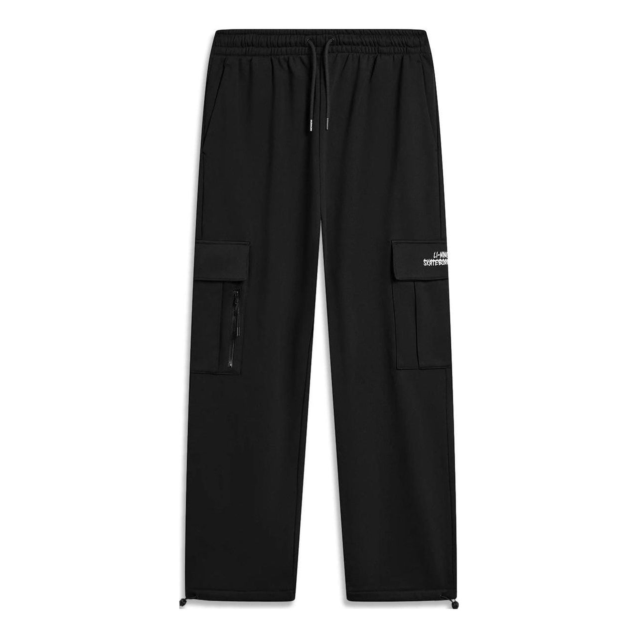 Li-Ning Skateboard Logo Cargo Pants 'Black' AKLT951-2
