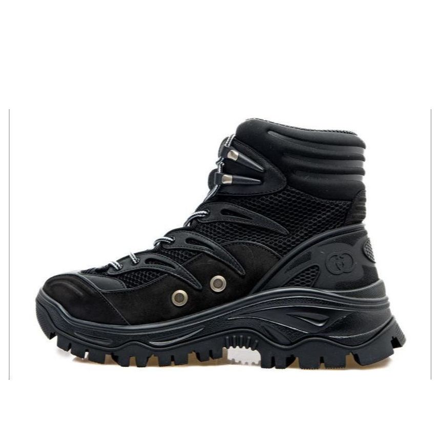 Gucci Lace Up Boot 'Black' 698779-2KD20-1000