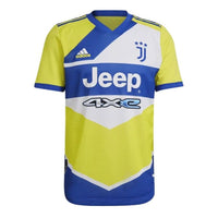 adidas Juventus 21/22 Third Authentic Jersey 'Shock Yellow' GM7175
