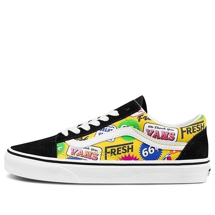 Vans Old Skool Colored Letters Multicolor Multi-Color VN0A3WKT4RR