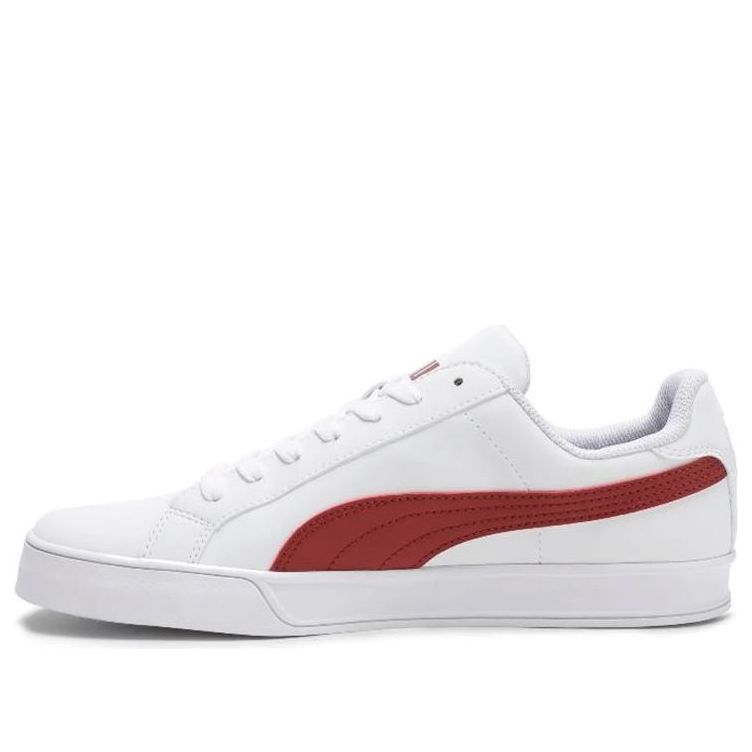 PUMA Smash Vulc White/Red 359622-22