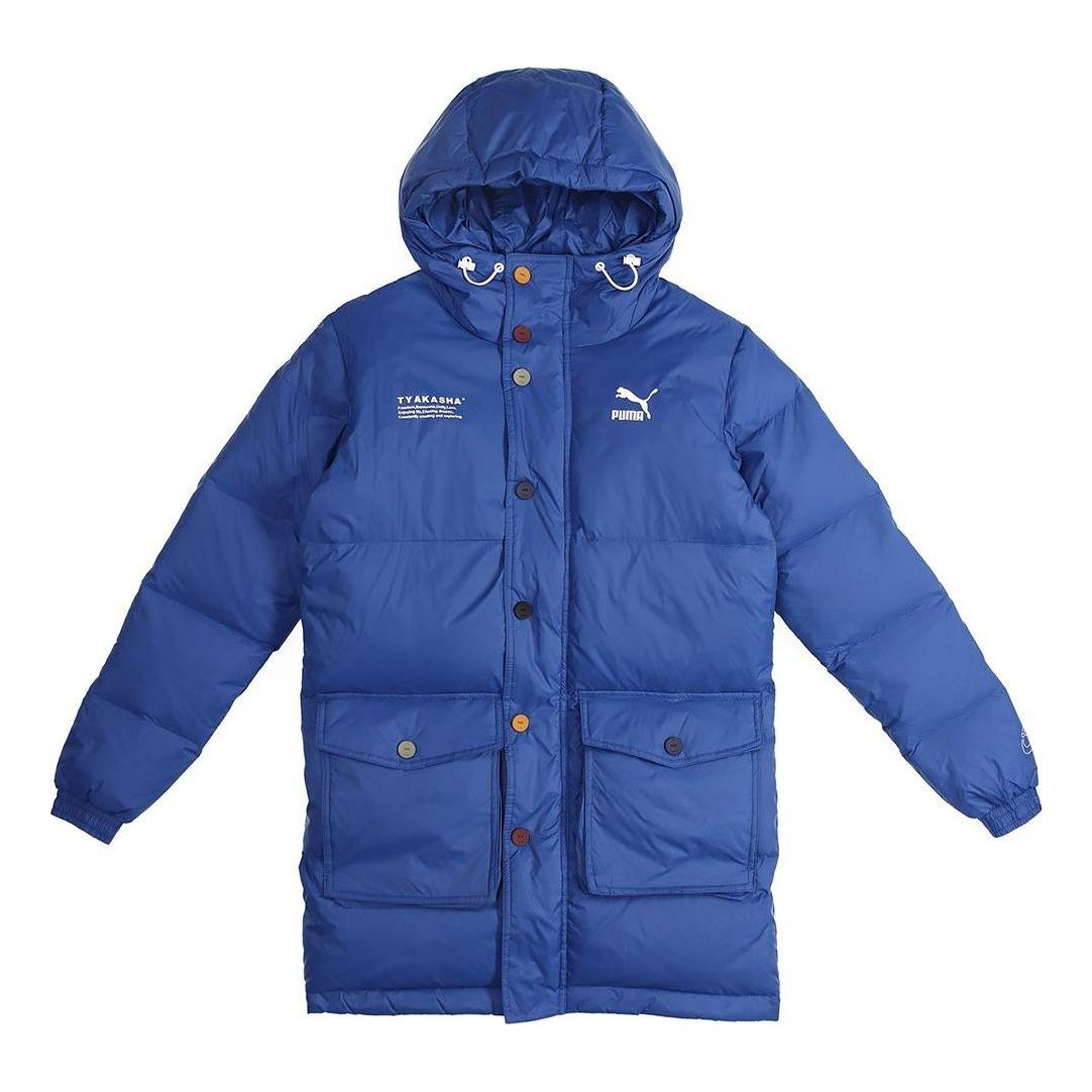 PUMA x Tyakasha Down Parka 'Blue White' 595561-39