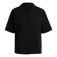 (WMNS) adidas Adicolor Classics Poplin Shirt 'Black' HC2055