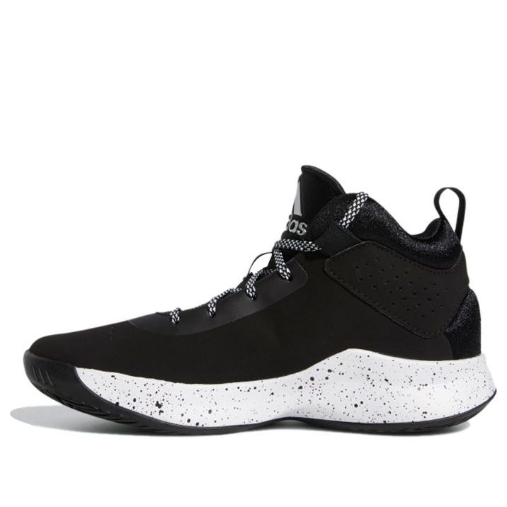 (GS) adidas Cross Em Up 5 Shoes - Black FW8537