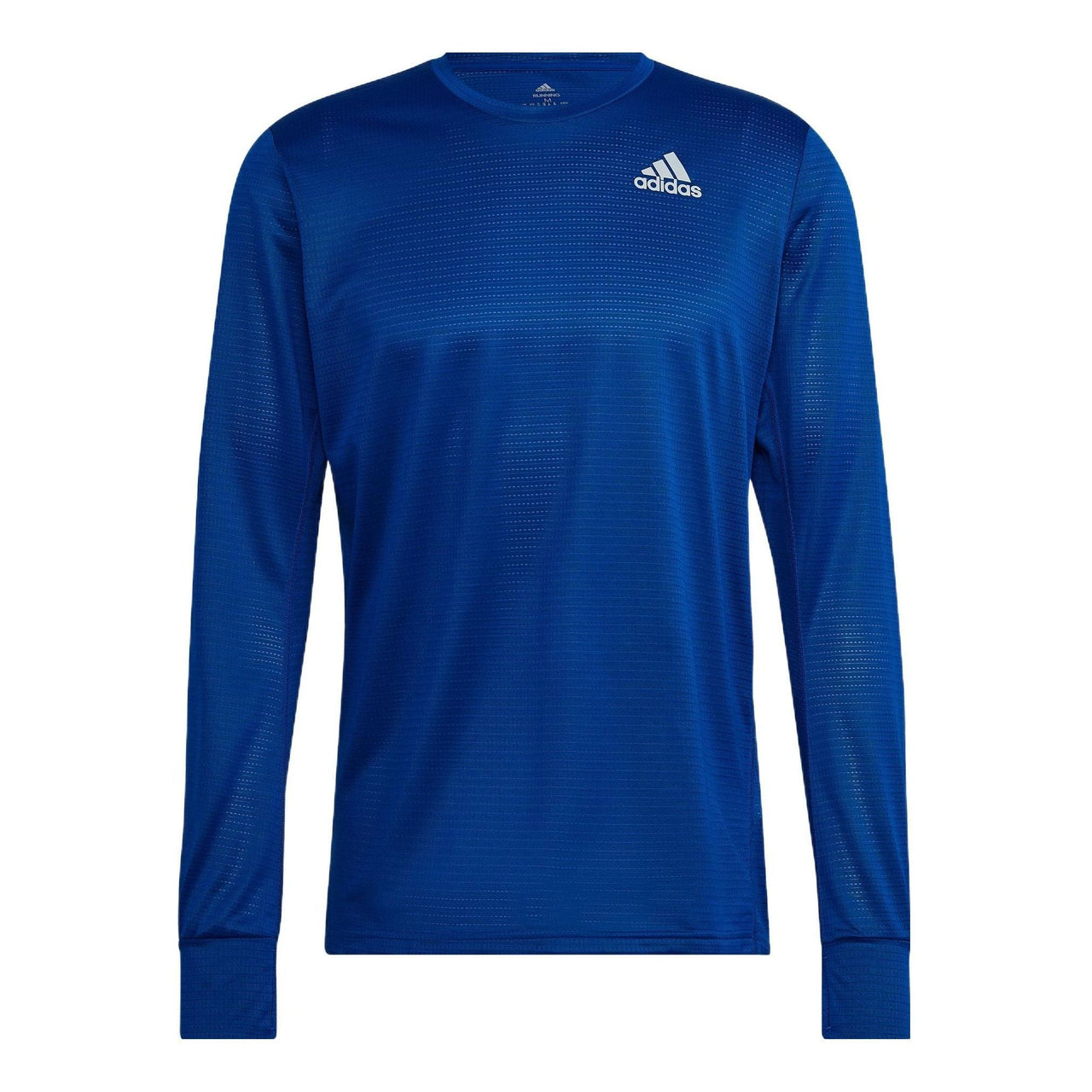adidas Otr Long Sleeve Logo T-shirt Asia Sizing 'Blue' HL5983