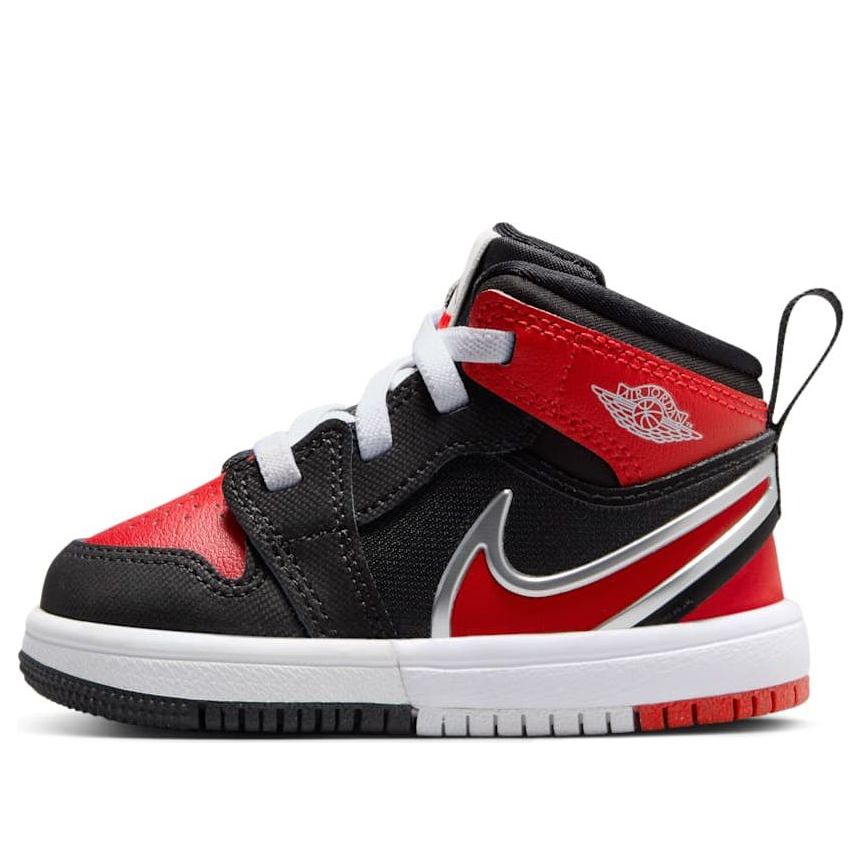 (TD) Air Jordan 1 Mid RM EasyOn 'Black University Red' FQ1283-006