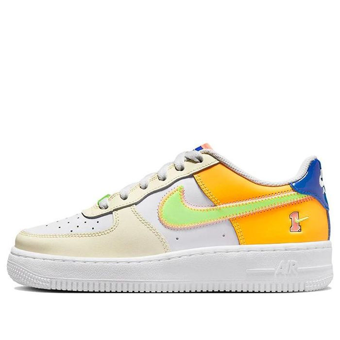 (GS) Nike Air Force 1 LV8 'Player One - Laser Orange' FB1838-131