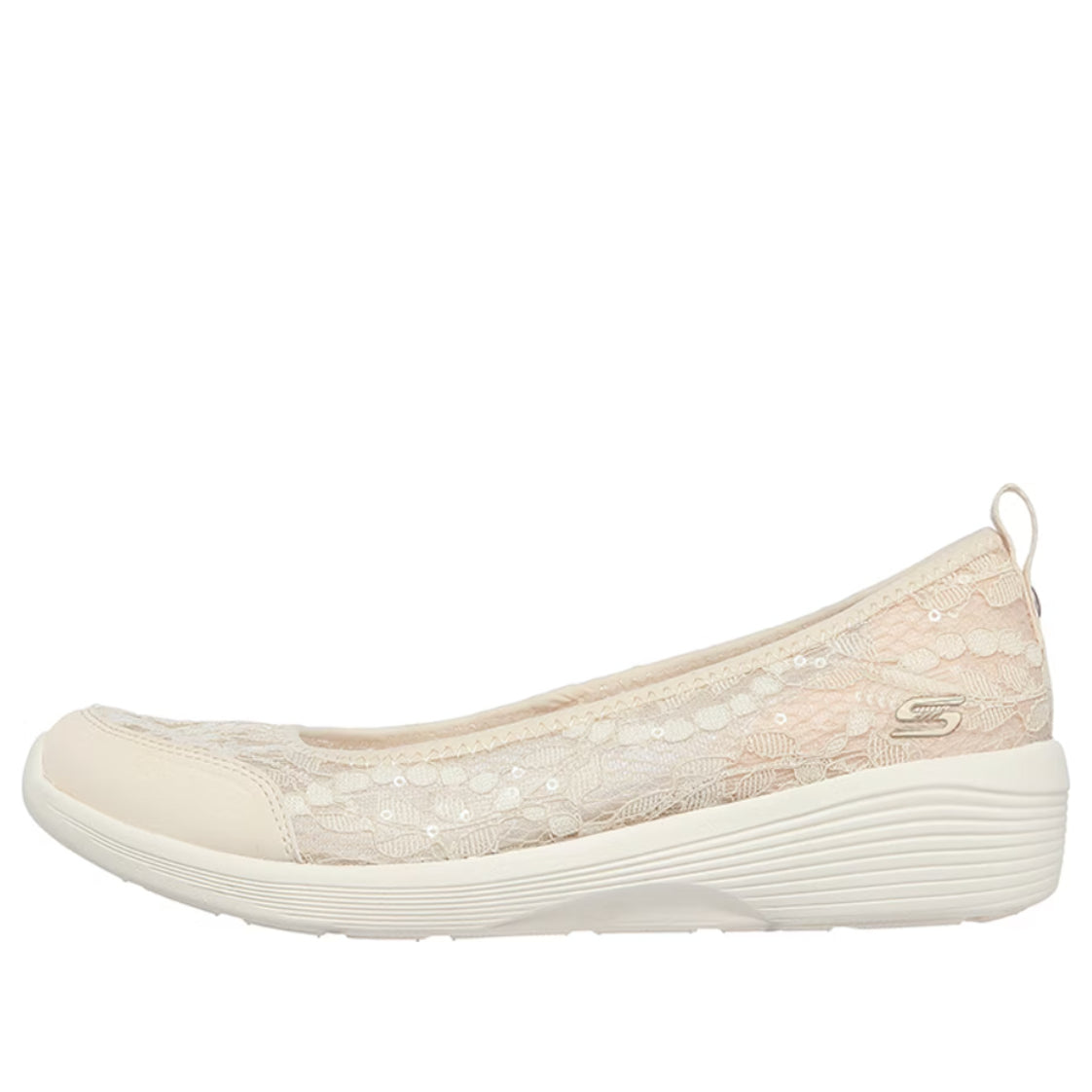 (WMNS) Skechers Arya 'Sheer Glamour Pink' 104115-NAT