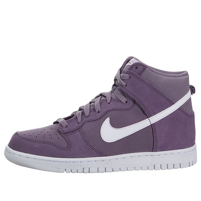 (GS) Nike Dunk High 'White Purple' 308319-500