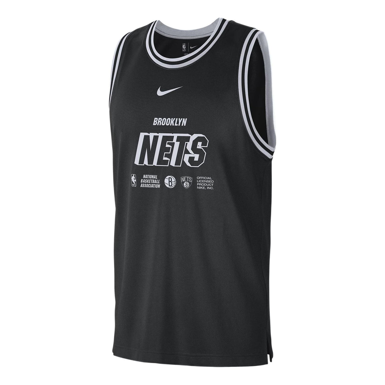 Nike x NBA Brooklyn Nets Training Jerseys 'Black' DR2269-010