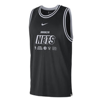 Nike x NBA Brooklyn Nets Training Jerseys 'Black' DR2269-010