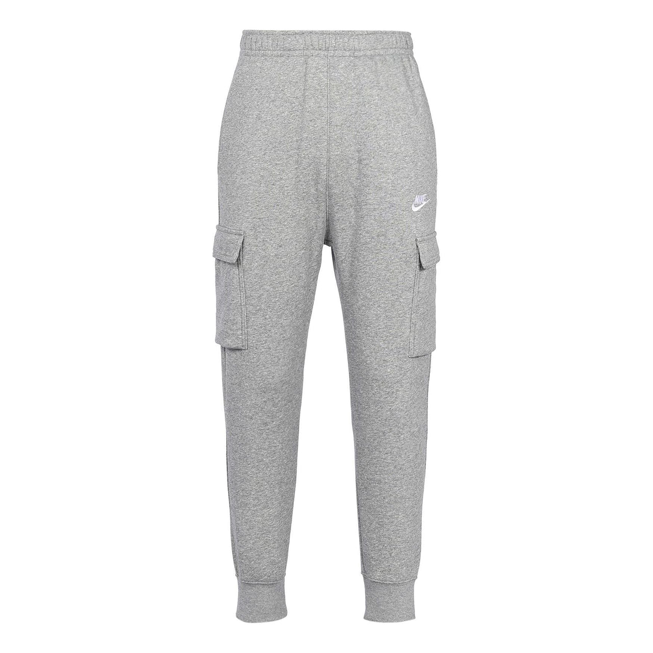 Nike Sportswear Club Fleece Cargo Multiple Pockets Stay Warm Bundle Feet Sports Long Pants Gray CD3130-063