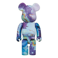 BE@RBRICK marble 400% 'Blue Purple' 4530956592930