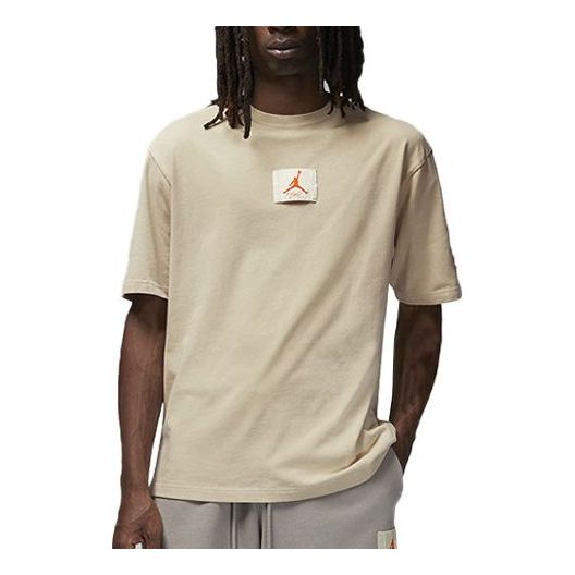 Air Jordan x Shelflife Logo T-shirt 'Khaki' DV7001-206