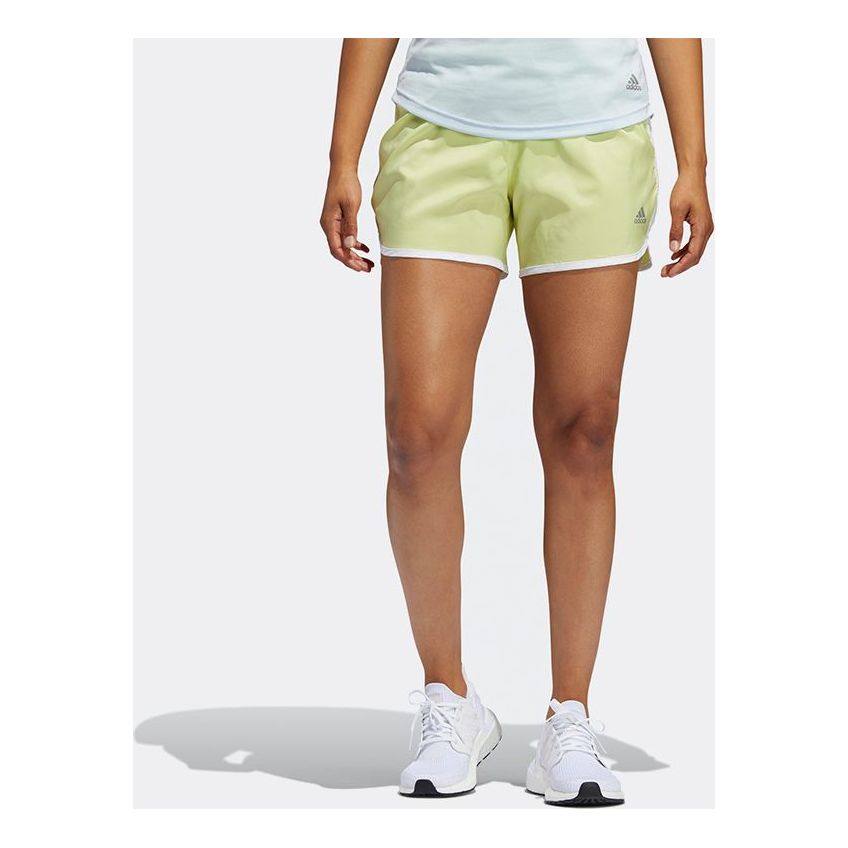 (WMNS) adidas M20 SHORT W Running Sports Shorts Light Yellow FL7825