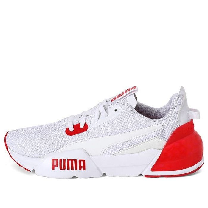 (GS) PUMA Cell Phase Low Top Running Shoes Red/White 192830-03