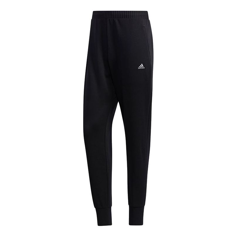 Men's adidas WJ PNT SWT Stylish Black Sports Pants/Trousers/Joggers GF4033