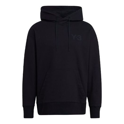 Men's Y-3 Solid Color Cozy Logo Black GV4198