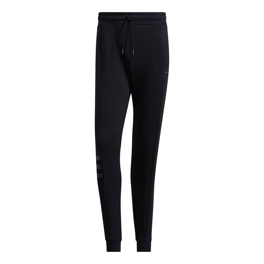adidas neo M Cs Dk Tp Casual Sports Bundle Feet Long Pants Black GP5705