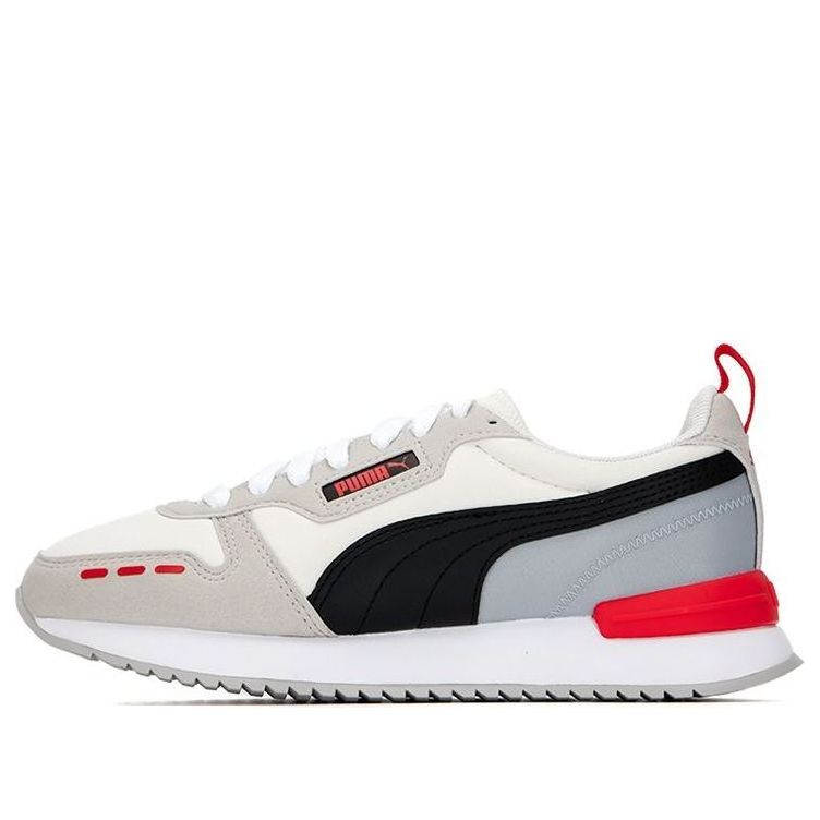 PUMA R78 Mesh 'Vaporous Grey High Risk Red' 385547-02