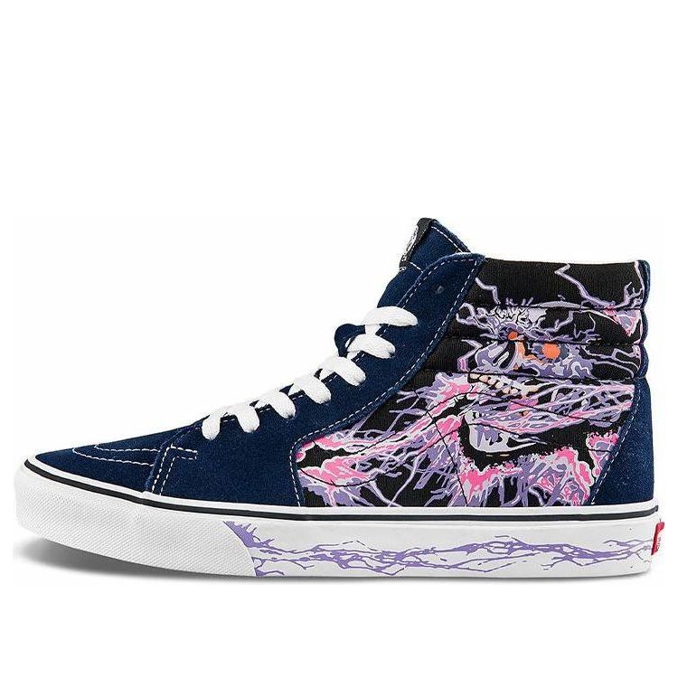 Vans Unisex SK8-Hi Sneakers Printing Black/Purple VN0A5KRH96C