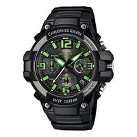 CASIO Waterproof Sports Mens Black Analog MCW-100H-3AVDF