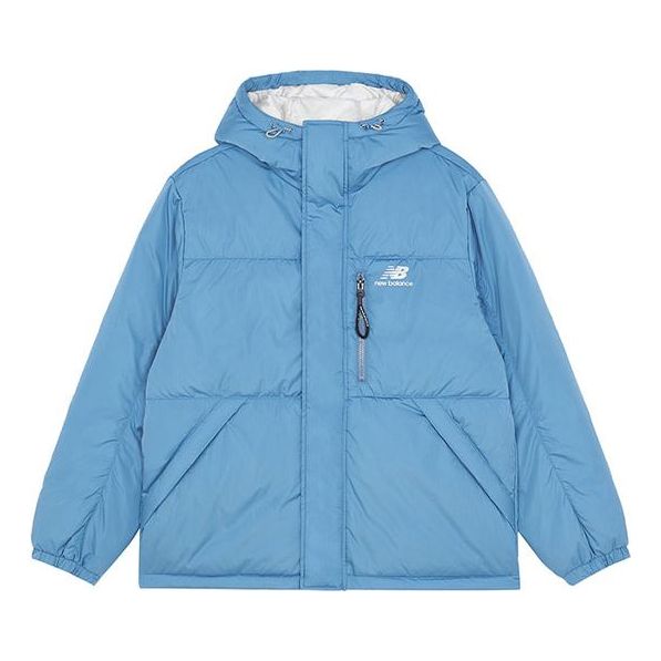New Balance Warm Down Jacket 'Blue' AMJ13333-WAB