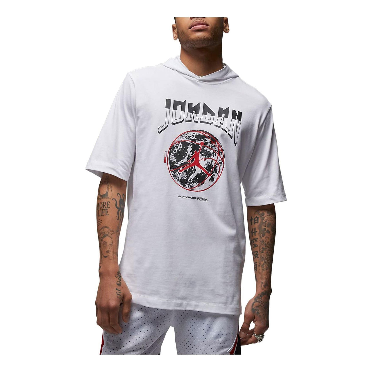 Air Jordan Sport Hooded T-Shirt 'White' FB7428-100