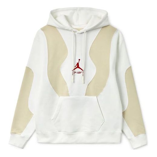 Air Jordan x Off-White Hoodie 'Sail White University Red' CV0539-134