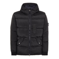 STONE ISLAND Nylon Metal Hooded Down Jacket 'Black' 771543619-V0029