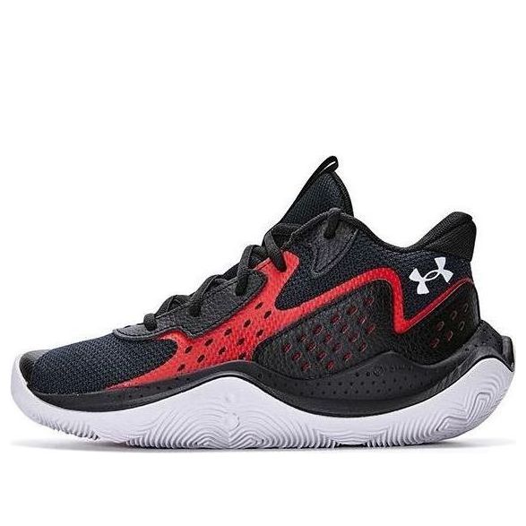 (GS) Under Armour Jet '23 'Black Red' 3026635-001-NEW