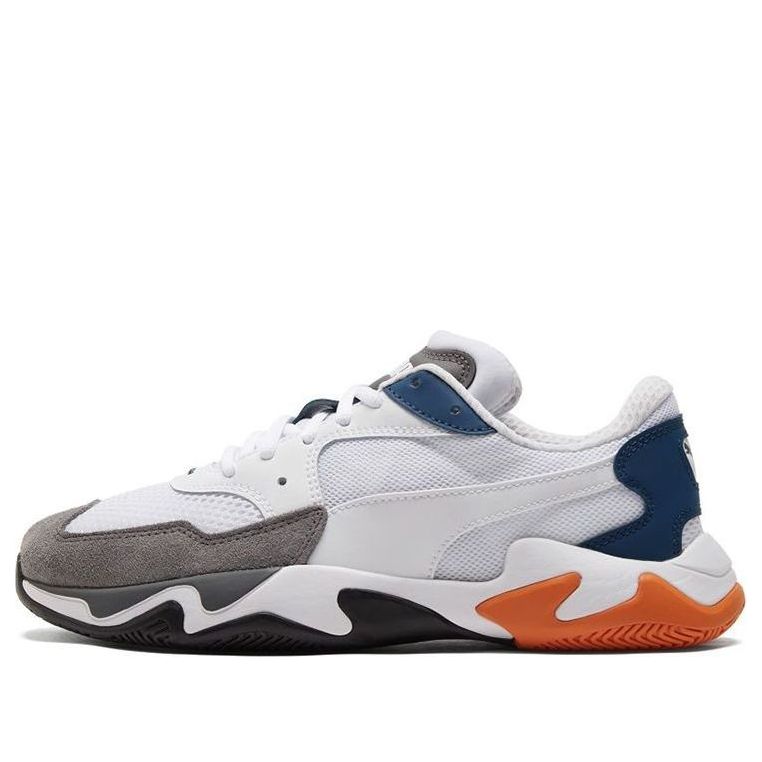 PUMA Unisex Storm Origin Sneakers White/Grey/Blue 369770-10