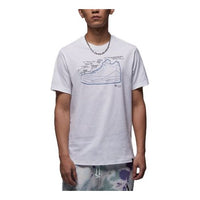 Air Jordan Sneaker T-Shirt 'White' FN3715-100