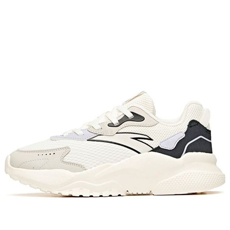 (WMNS) ANTA Life Series Sneakers 'White Grey Black' 122118845-1